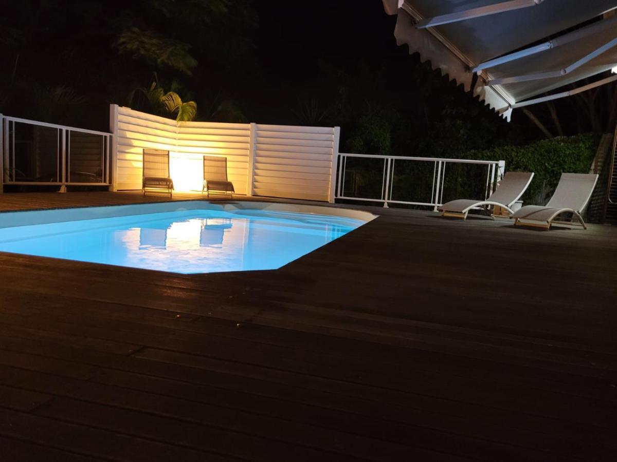 Villa Ste Marthe Avec Piscine, Grande Terrasse, Jardin Intime Et Citerne D'Eau Saint-Francois  Bagian luar foto