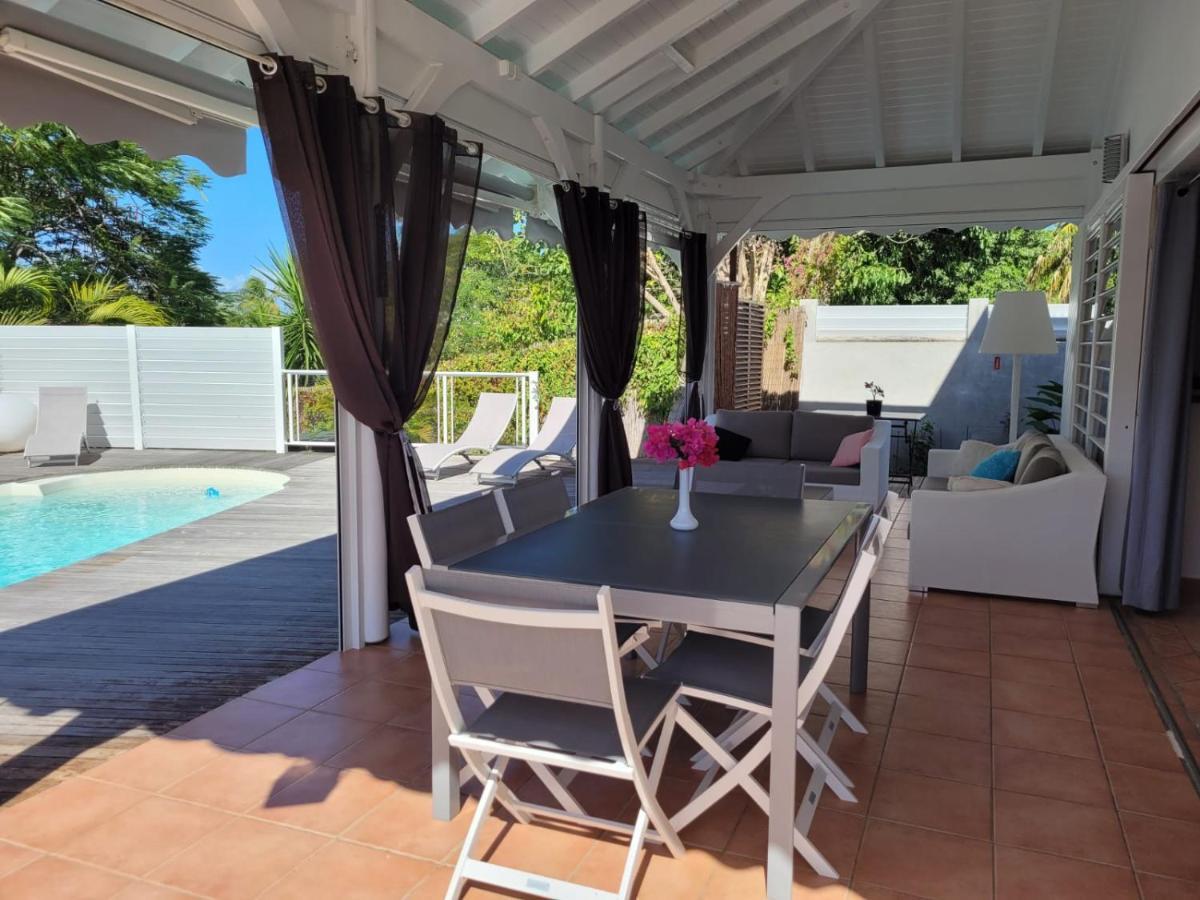 Villa Ste Marthe Avec Piscine, Grande Terrasse, Jardin Intime Et Citerne D'Eau Saint-Francois  Bagian luar foto